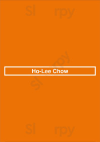 Ho-lee Chow
