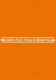 Kincaid's Fish, Chop & Steakhouse menu