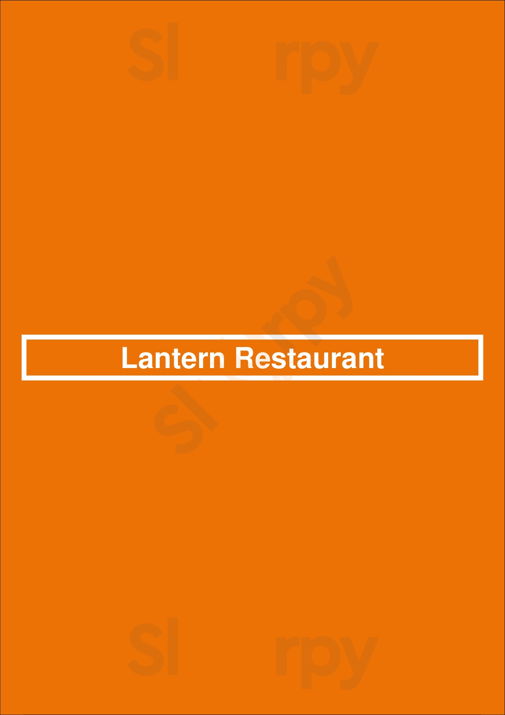 Lantern Restaurant Chapel Hill Menu - 1