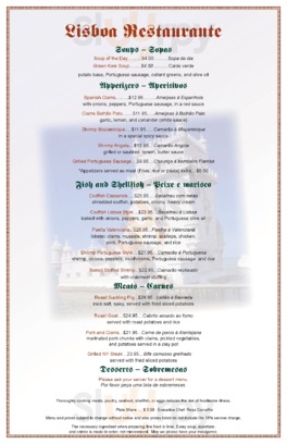 Lisboa Restaurant