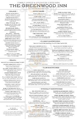 The Greenwood Inn Restaurant