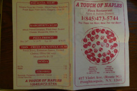 A Touch Of Naples Pizza & Pasta, Poughkeepsie