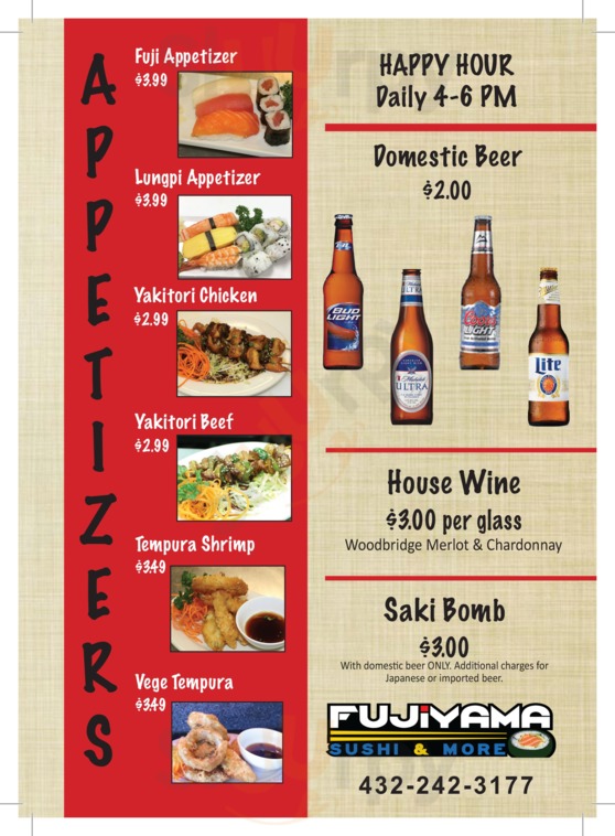 Fujiyama Sushi & More