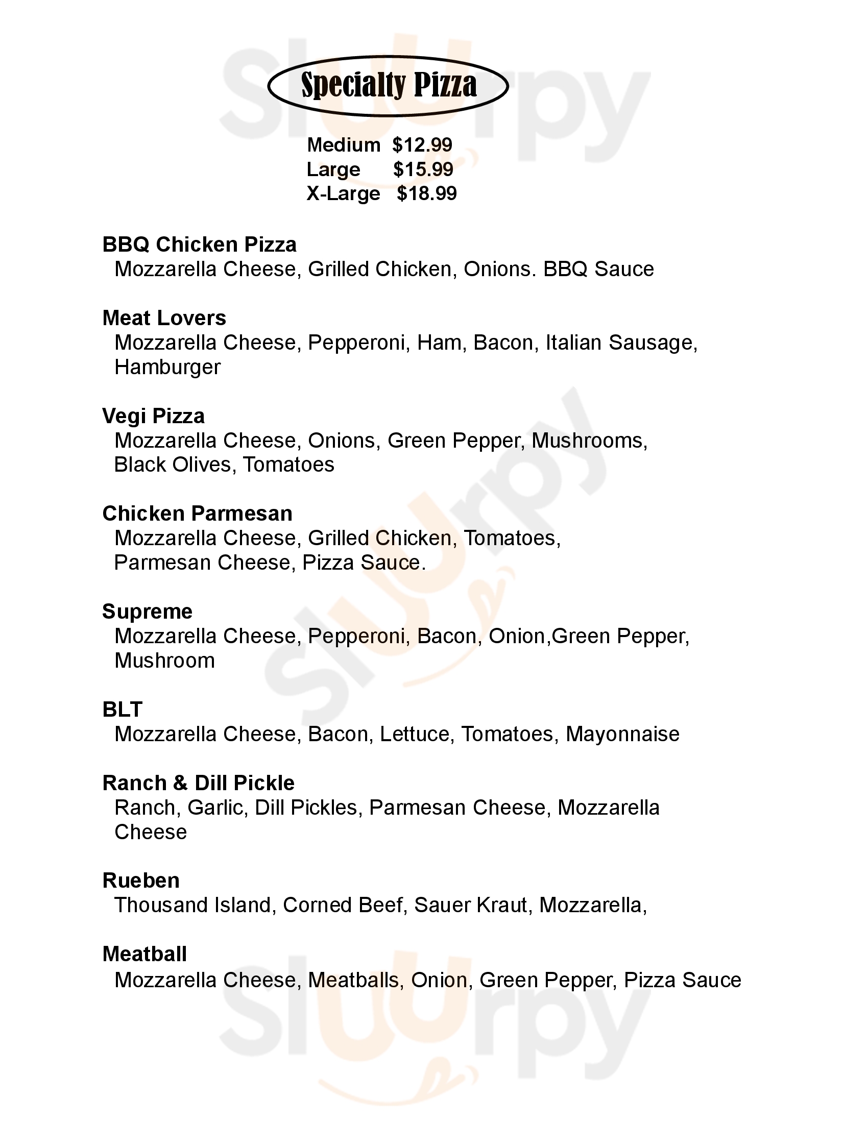 Main Menu - Peppy's Pizza-subs & Bakery