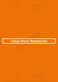 Lotus Pond Restaurant menu