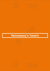 Hennessey's Tavern menu