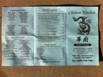 Chinese Kitchen, Visalia