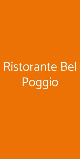 Fattoria Bel Poggio, Roma