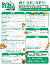 Shasta Pizza Company