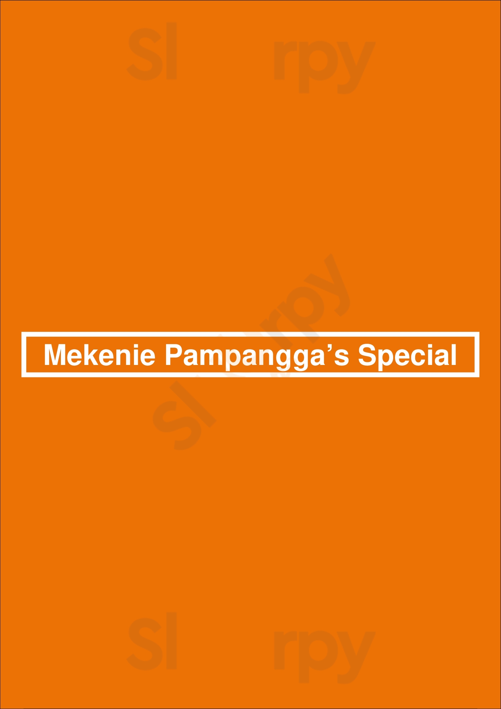 Mekenie Pampangga’s Special Renton Menu - 1