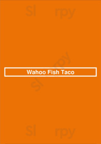 Wahoo Fish Taco