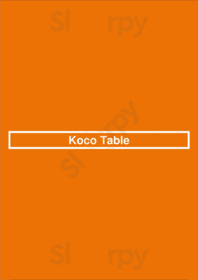 Koco Table, Evanston