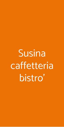 Susinabistro, Roma