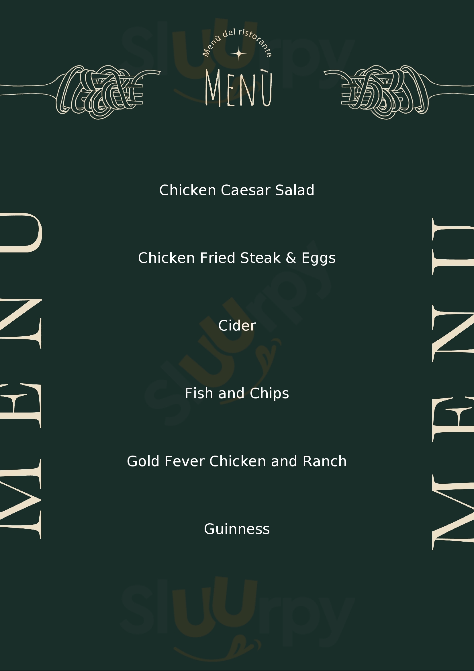 Sean Patricks North Las Vegas Menu - 1