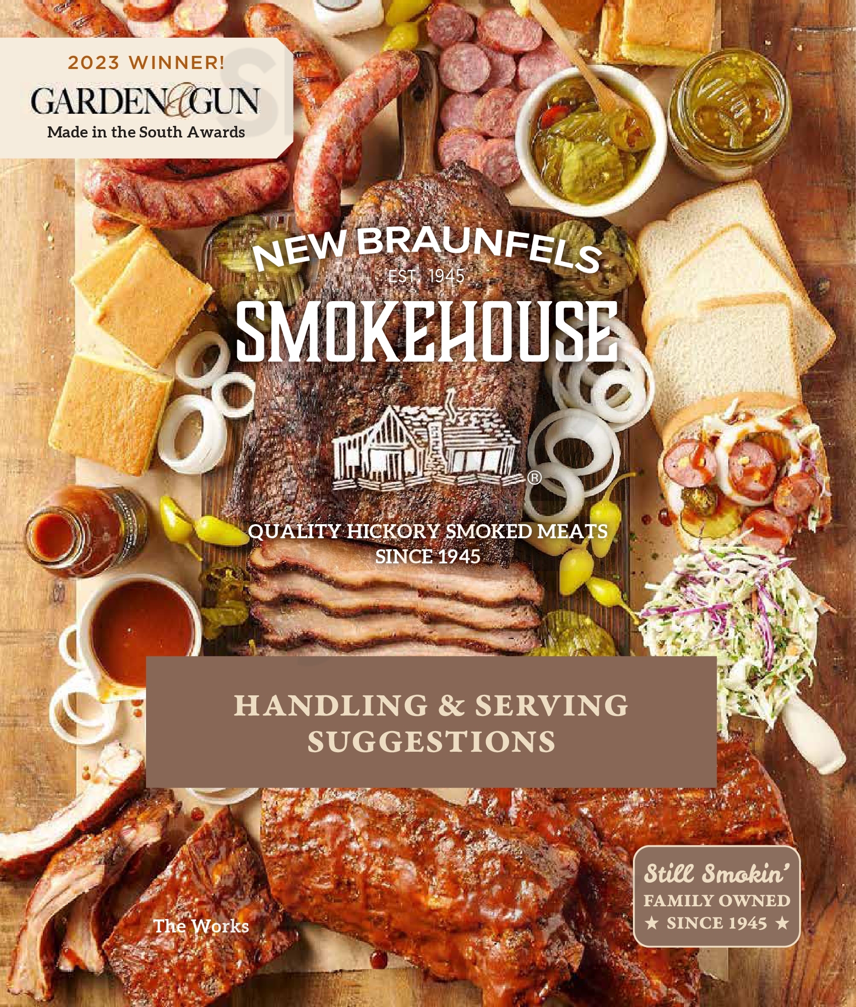 New Braunfels Smokehouse New Braunfels Menu - 1