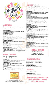 Lamberti's Tutti Toscani menu