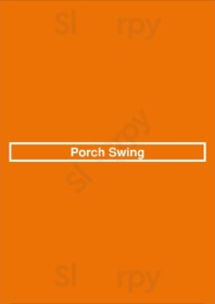 Porch Swing, Mesquite