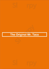 The Original Mr. Taco, San Marcos