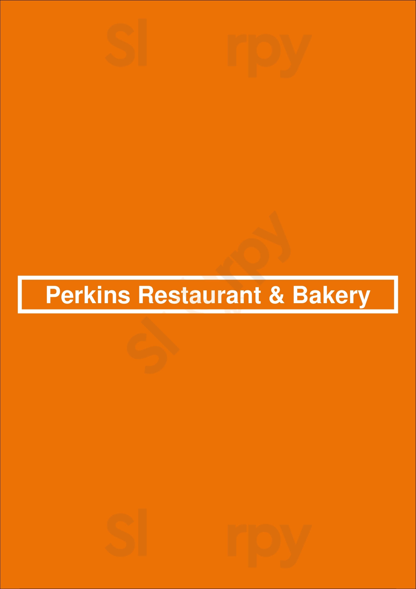 Main Menu - Perkins Restaurant & Bakery