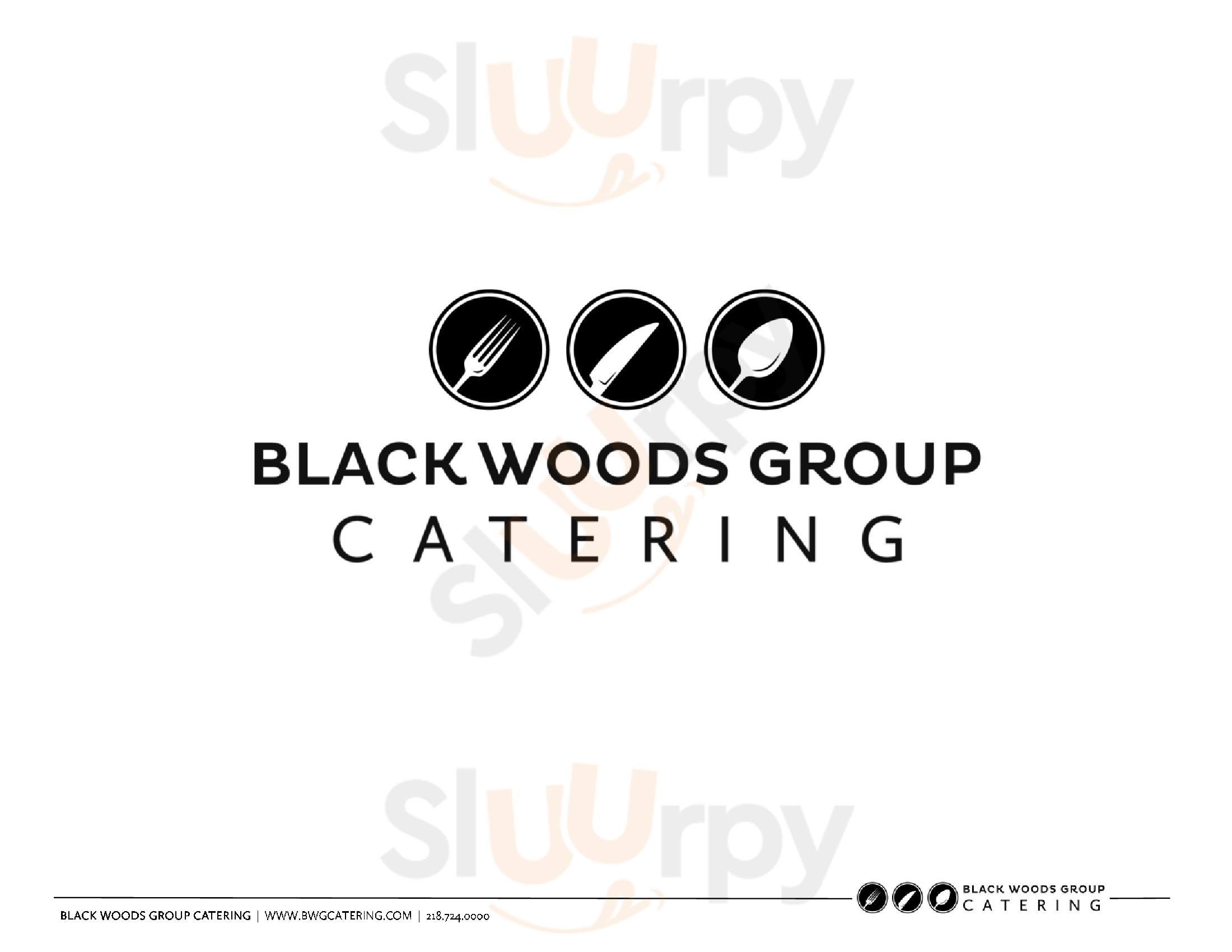 Main Menu - Blackwood's Grilll Bar