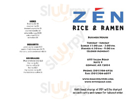 Zen Rice And Ramen, Conway