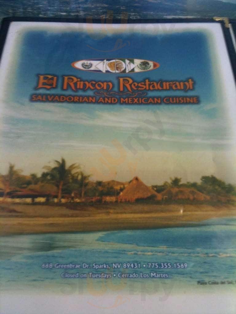 El Rincon Restaurant Sparks Menu - 1