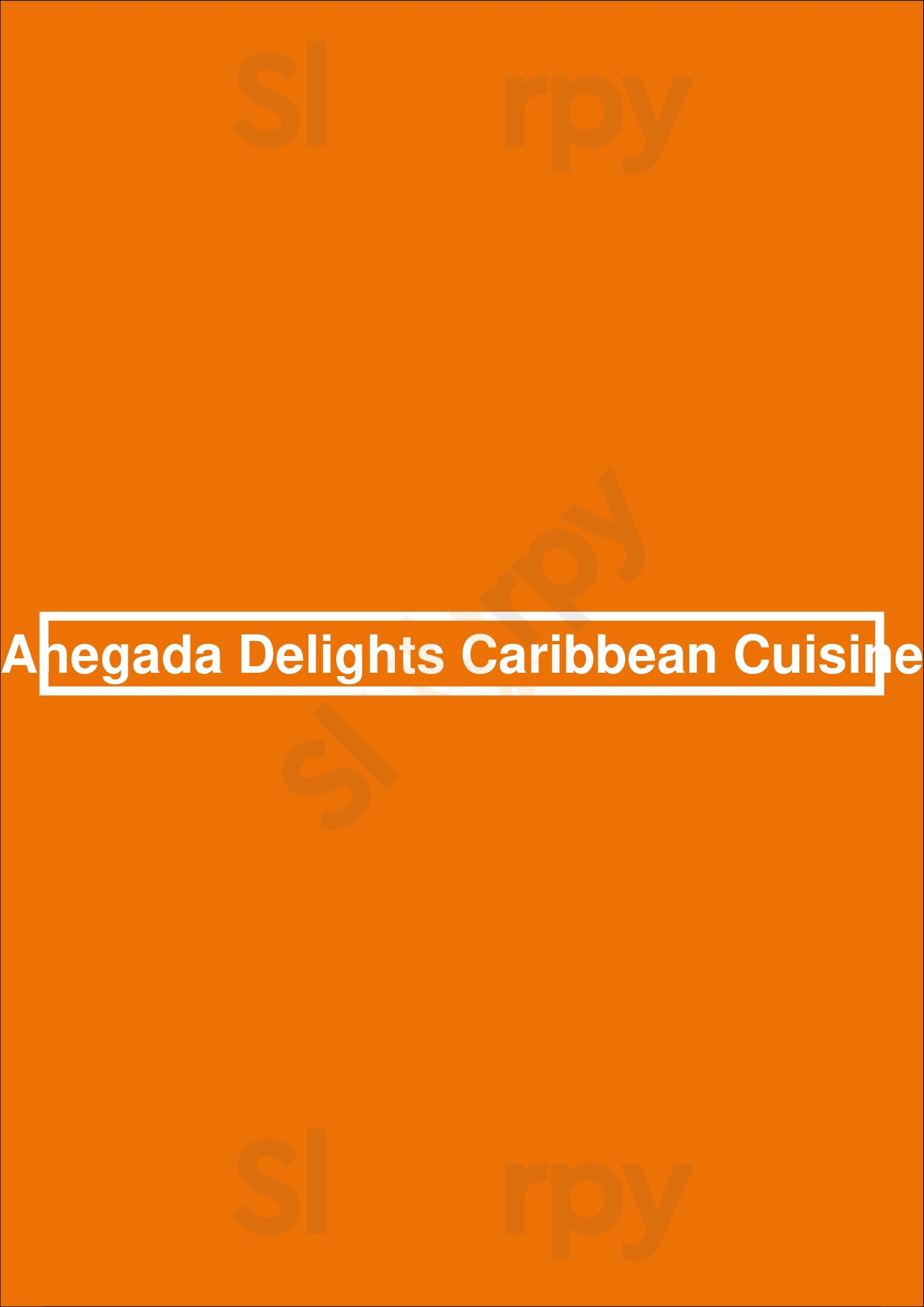 Anegada Delights Caribbean Cuisine Columbia Menu - 1