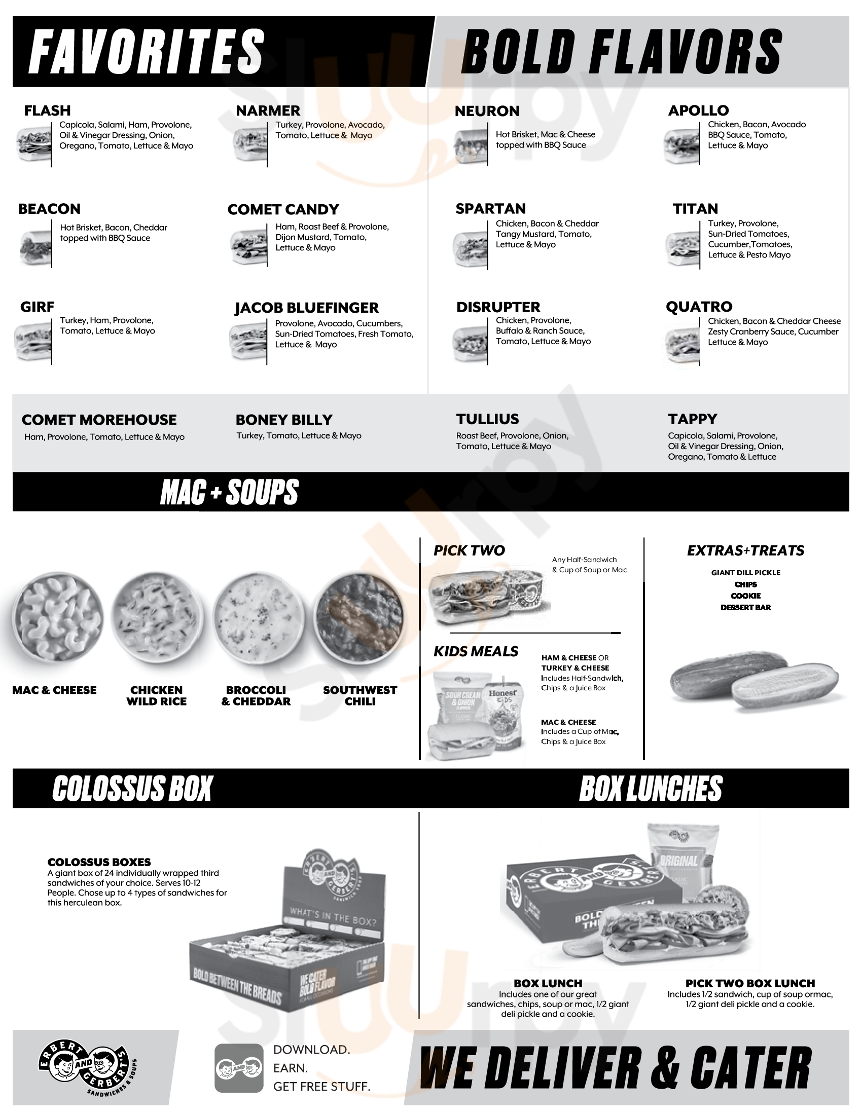 Main Menu - Erbert & Gerbert's