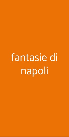 Fantasie Di Napoli, Roma