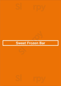Sweet Frozen Bar