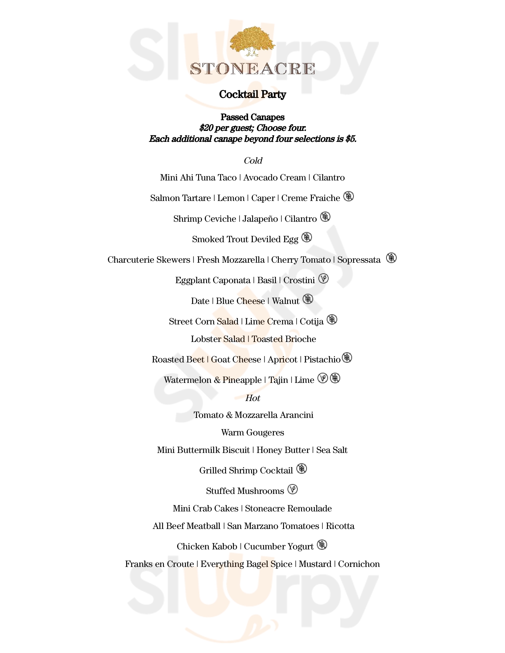 Stoneacre Brasserie Newport Menu - 1