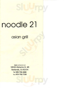 Noodle 21, Redlands