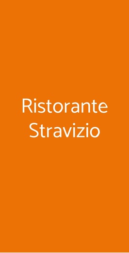 Ristorante Stravizio, Roma