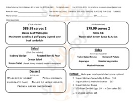 Omar's Uptown menu