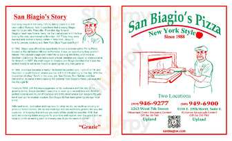 San Biagio's New York Style