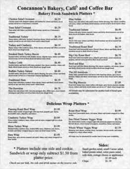 Concannon's Bakery Cafe And Coffee Bar, Muncie