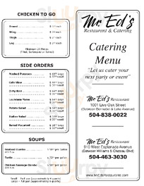 Mr. Ed's Seafood & Italian Restaurant, Kenner, Kenner