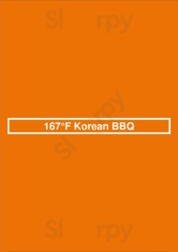167°f Korean Bbq