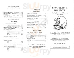 Sprayberrys Barbecue