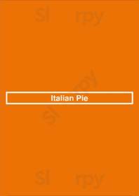 The Original Italian Pie