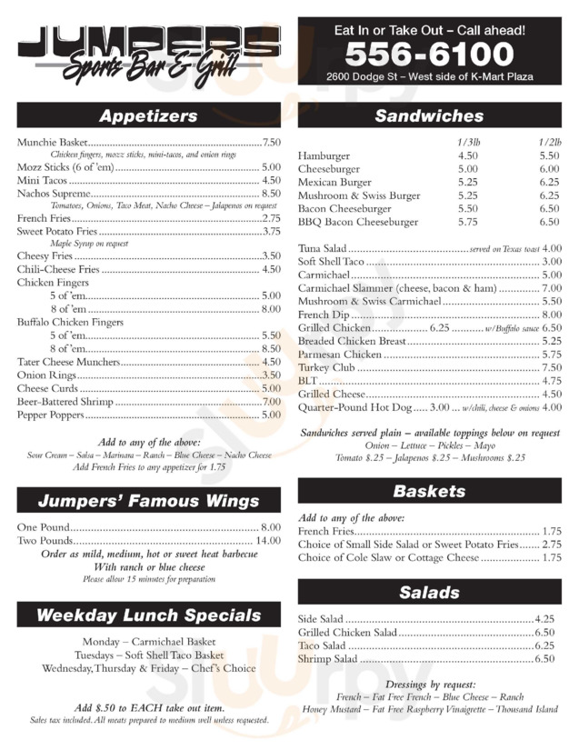 Jumpers Sports Bar & Grill