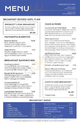 Manzanita Grille