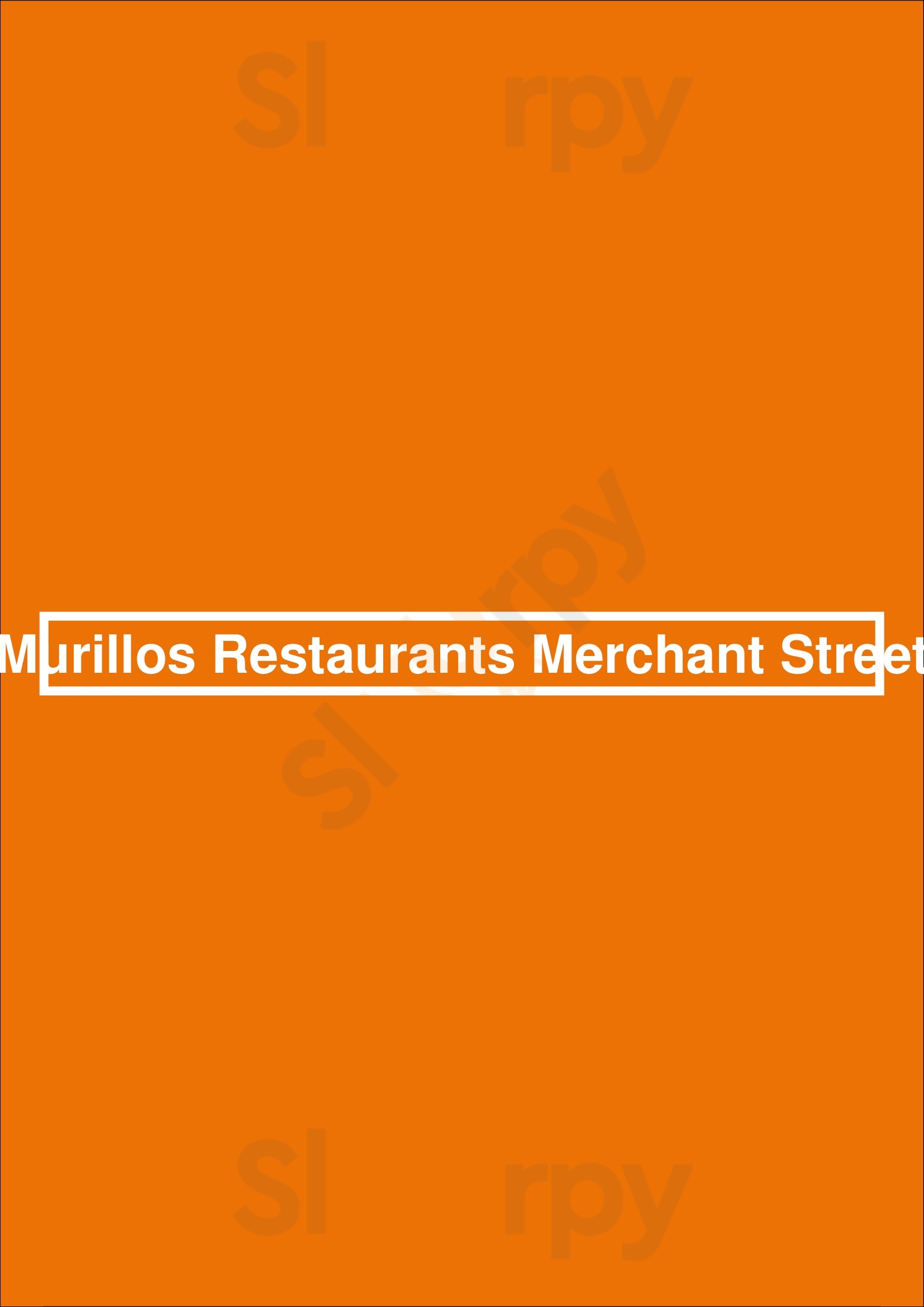 Murillos Restaurants Merchant Street Vacaville Menu - 1