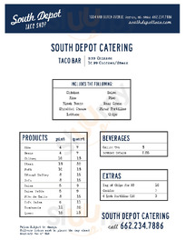South Depot Taco Shop, Oxford