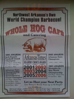 Whole Hog Cafe, Bentonville