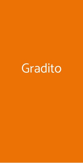 Gradito, Roma