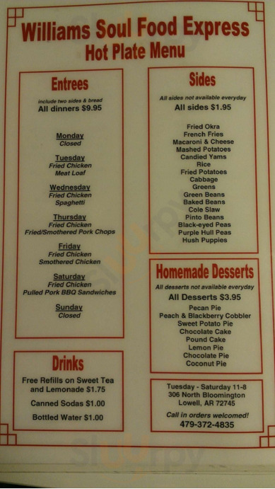 Williams Soul Food