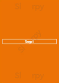 Negril - Laurel menu