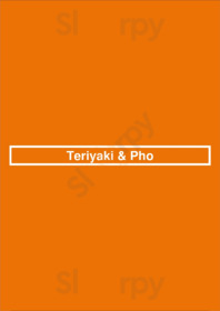 Teriyaki & Pho, Bothell