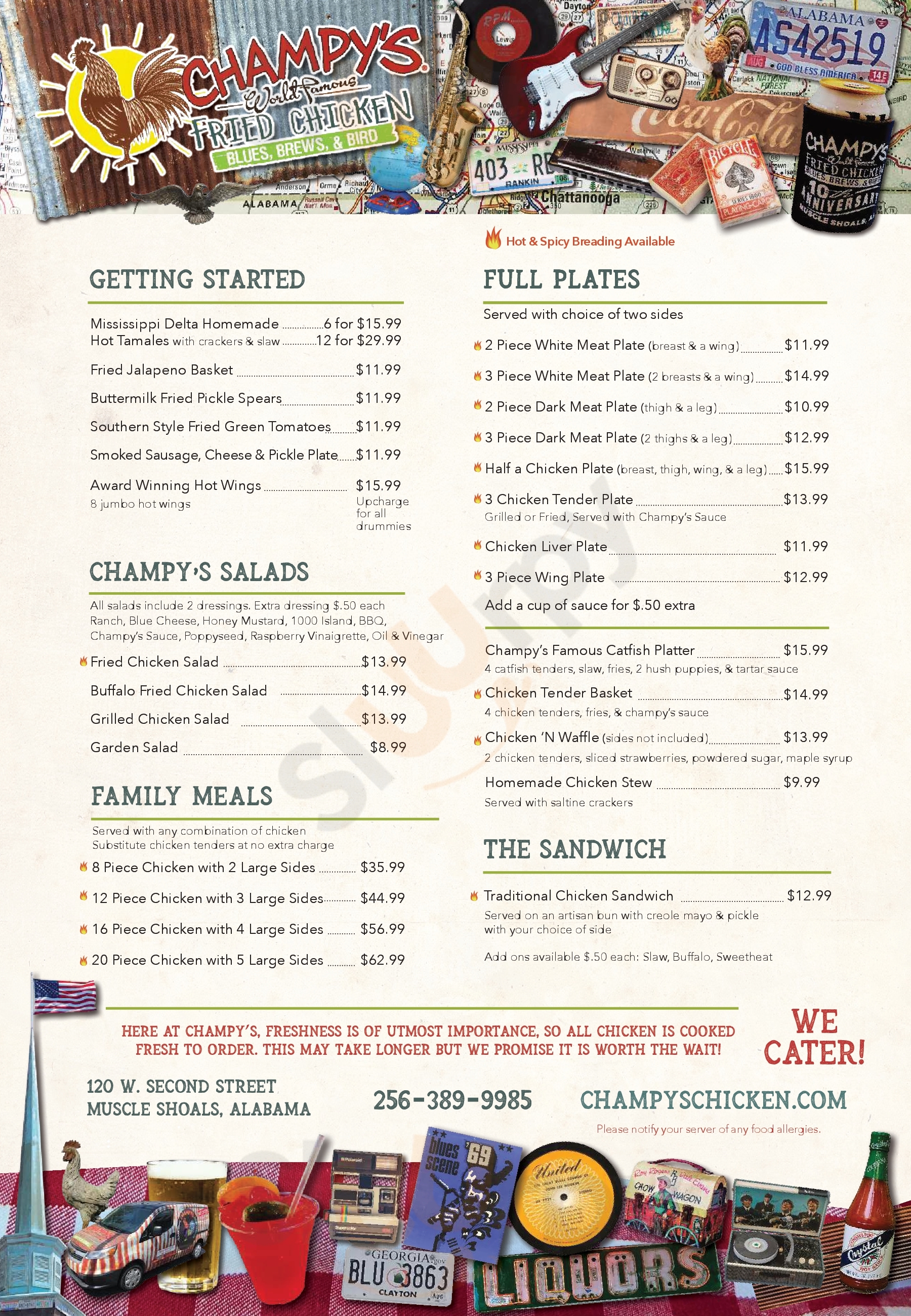 Main Menu - Champys